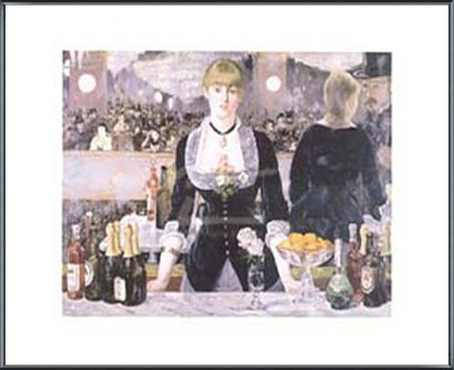 Amazon.co.jp: ポスター エドゥアール マネ フォリー＝ベルジェール